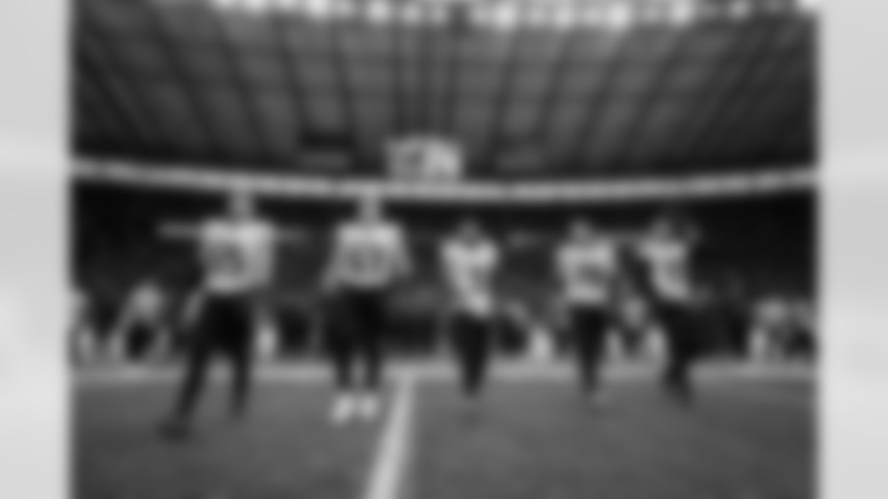 The Coin Toss before the Week 10 Game against the Indianapolis Colts at Olympic Stadium in Berlin, Germany on Sunday, November 9, 2025. (Photo by Jay Bendlin/Atlanta Falcons)