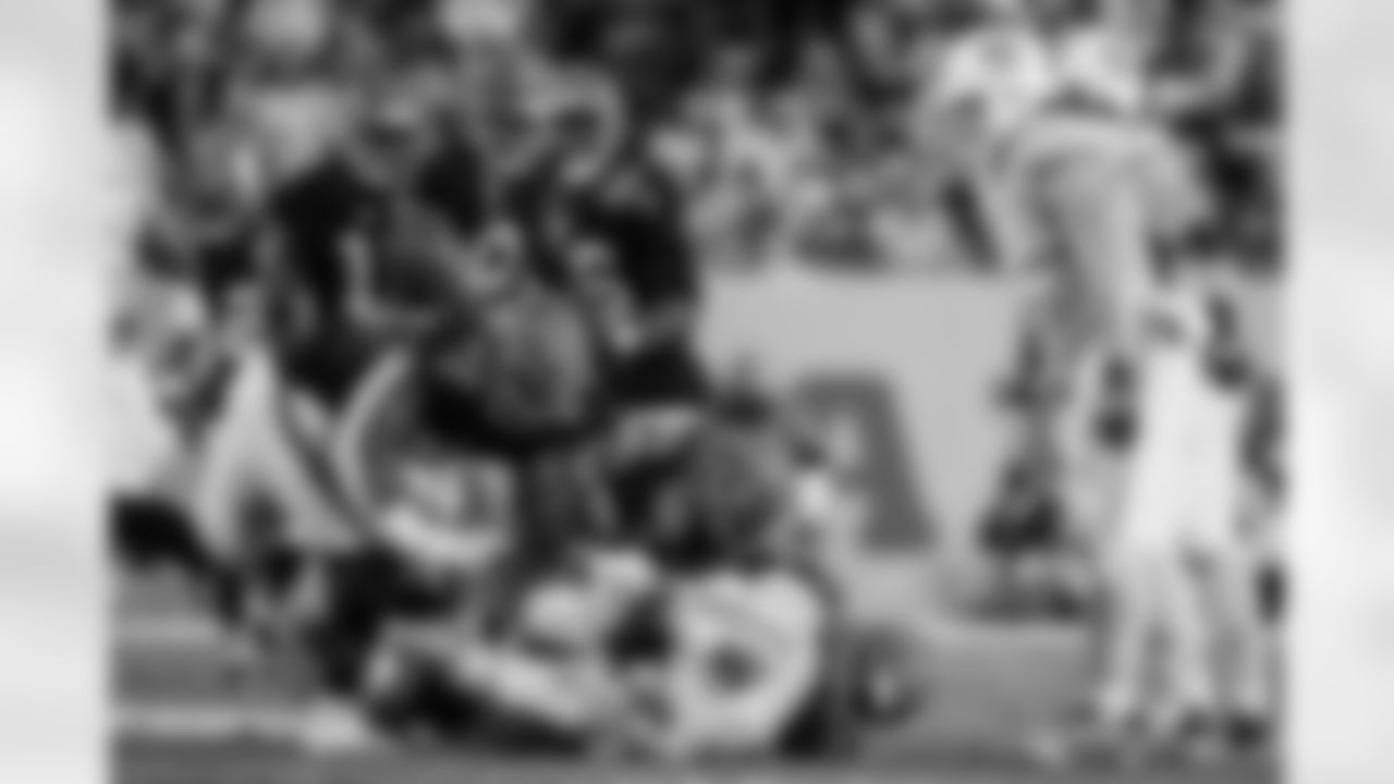 during the Week 15 Game against the Tampa Bay Buccaneers at Raymond James Stadium in Tampa, Florida on Thursday, December 11, 2025. (Photo by Mitch Martin/Atlanta Falcons)