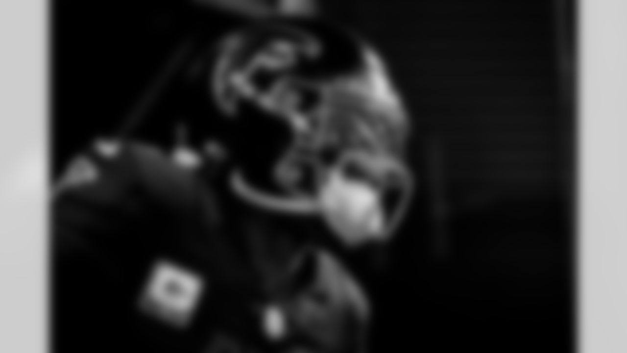 Atlanta Falcons quarterback Michael Penix Jr. #9 walks out of the tunnel for warm ups before the Week 11 Game against the Carolina Panthers at Mercedes-Benz Stadium in Atlanta, Georgia on Sunday, November 16, 2025. (Photo by AJ Reynolds/Atlanta Falcons)