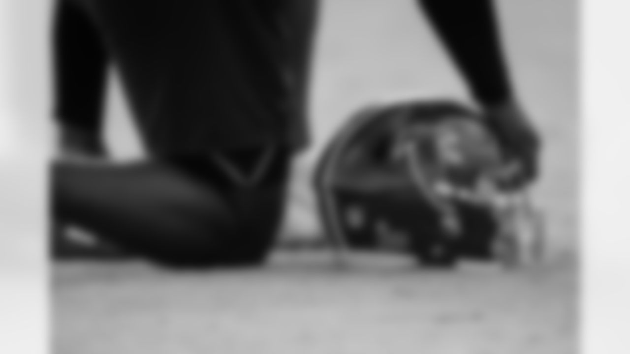 Atlanta Falcons throwback helmet during practice at Atlanta Falcons Training Facility in Flowery Branch, Georgia, on Wednesday, December 24, 2025. (Photo by Jay Bendlin/Atlanta Falcons)