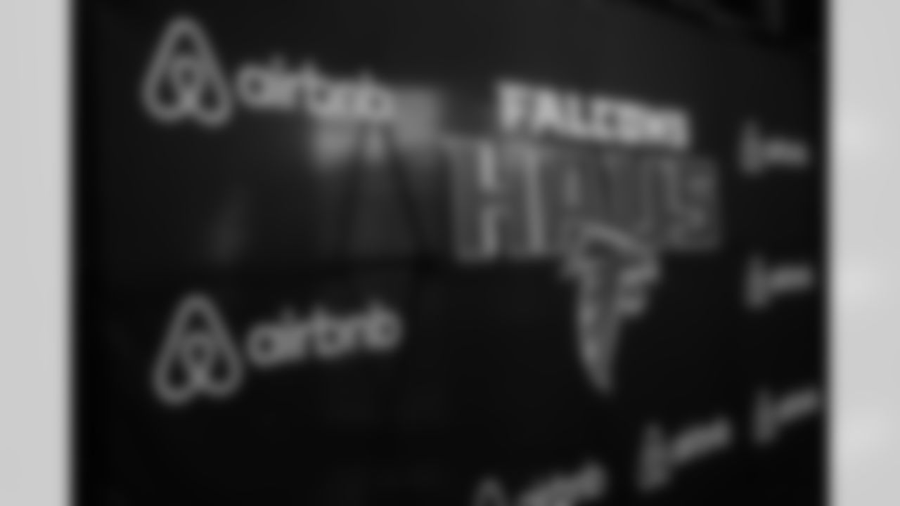 Scenes from Falcons Haus presented by Airbnb at Fotografiska Berlin in Berlin, Germany on Saturday, November 8, 2025. (Photo by Jay Bendlin/Atlanta Falcons)