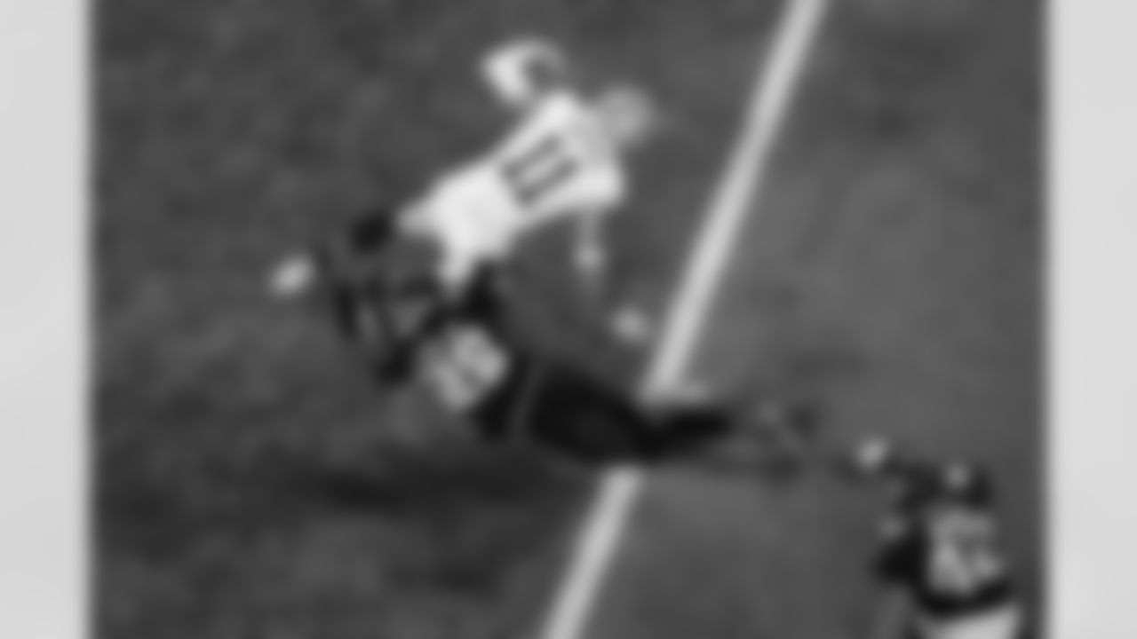 Atlanta Falcons cornerback Mike Ford Jr. #28 makes a tackle during the Week 18 Game against the New Orleans Saints at Mercedes-Benz Stadium in Atlanta, Georgia on Sunday, January 4, 2026. (Photo by Taylor McLaughlin/Atlanta Falcons)