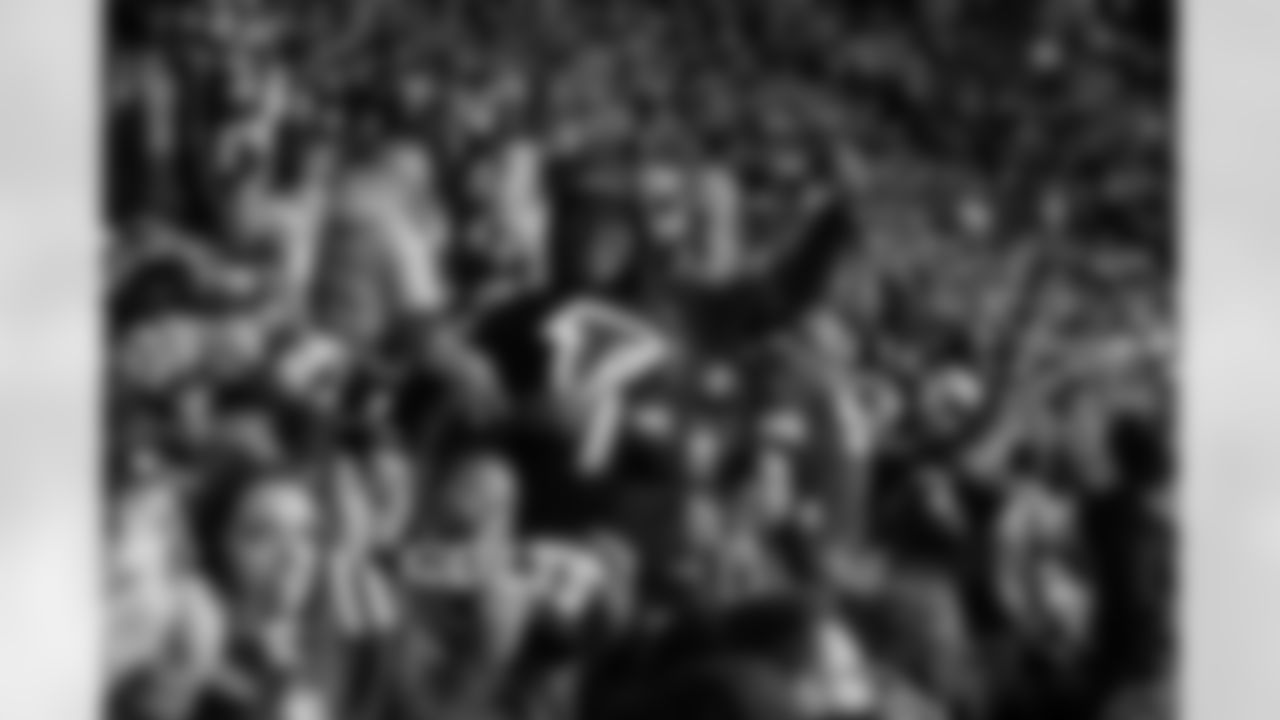 Fans during the Week 10 Game against the Indianapolis Colts at Olympic Stadium in Berlin, Germany on Sunday, November 9, 2025. (Photo by Brandon Magnus/Atlanta Falcons)