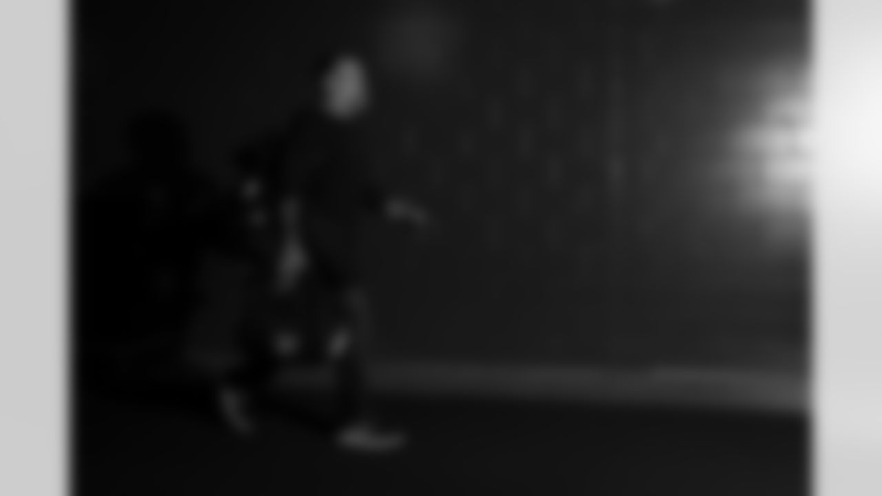 Jeff Ulbrich arrives before during the Week 15 Game against the Tampa Bay Buccaneers at Raymond James Stadium in Tampa, Florida on Thursday, December 11, 2025. (Photo by Jay Bendlin/Atlanta Falcons)