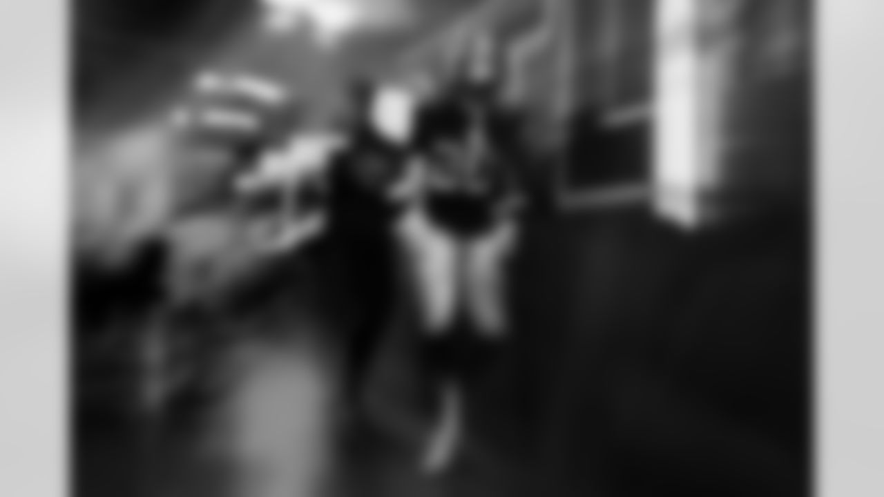 Atlanta Falcons cornerback Dee Alford #20 exits the locker room for warm ups before the Week 17 Game against the Los Angeles Rams at Mercedes-Benz Stadium in Atlanta, Georgia on Monday, December 29, 2025. (Photo by Taylor McLaughlin/Atlanta Falcons)