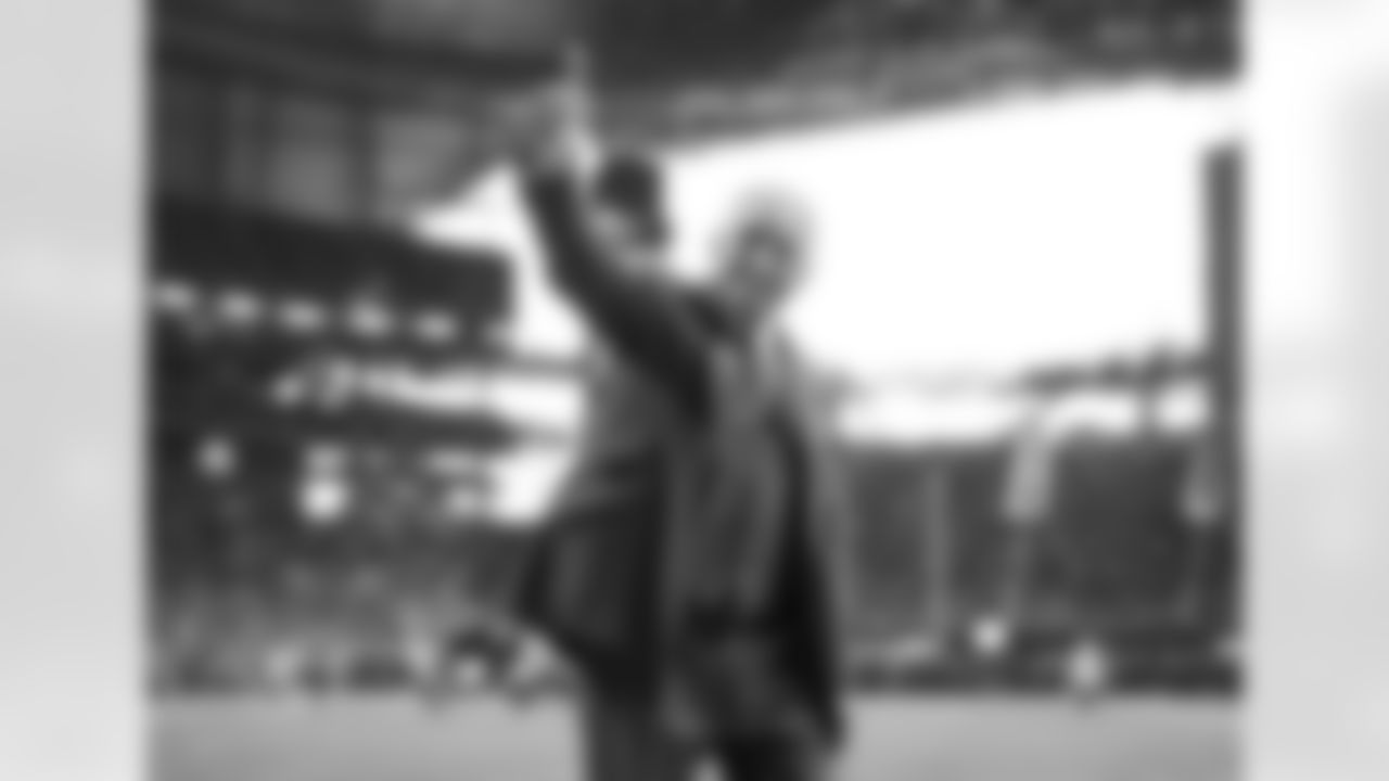 Atlanta Falcons owner Arthur Blank is seen during the game against the Tampa Bay Buccaneers at Mercedes-Benz Stadium in Atlanta, Georgia on Sunday, January 8, 2023. (Photo by Kevin Liles/Atlanta Falcons)