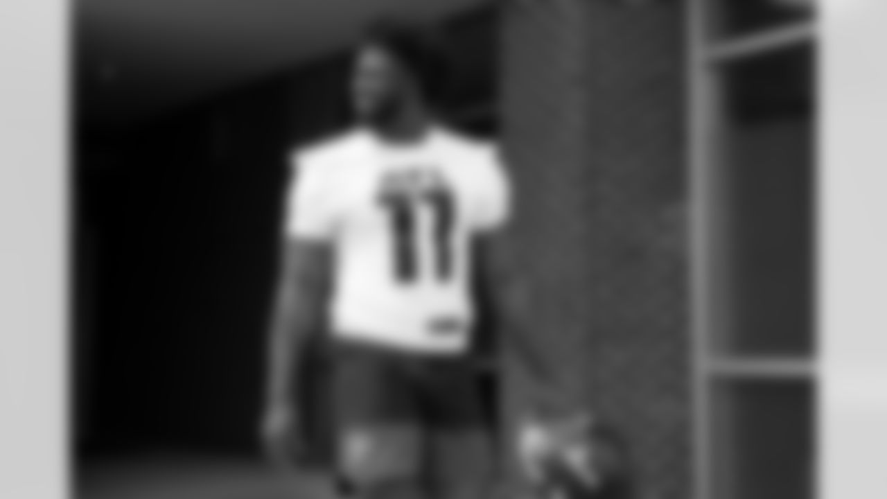 Atlanta Falcons Jalon Walker #11 during practice at Atlanta Falcons Training Facility in Flowery Branch, Ga. on Friday, May 9, 2025. (Photo by Shanna Lockwood/Atlanta Falcons)