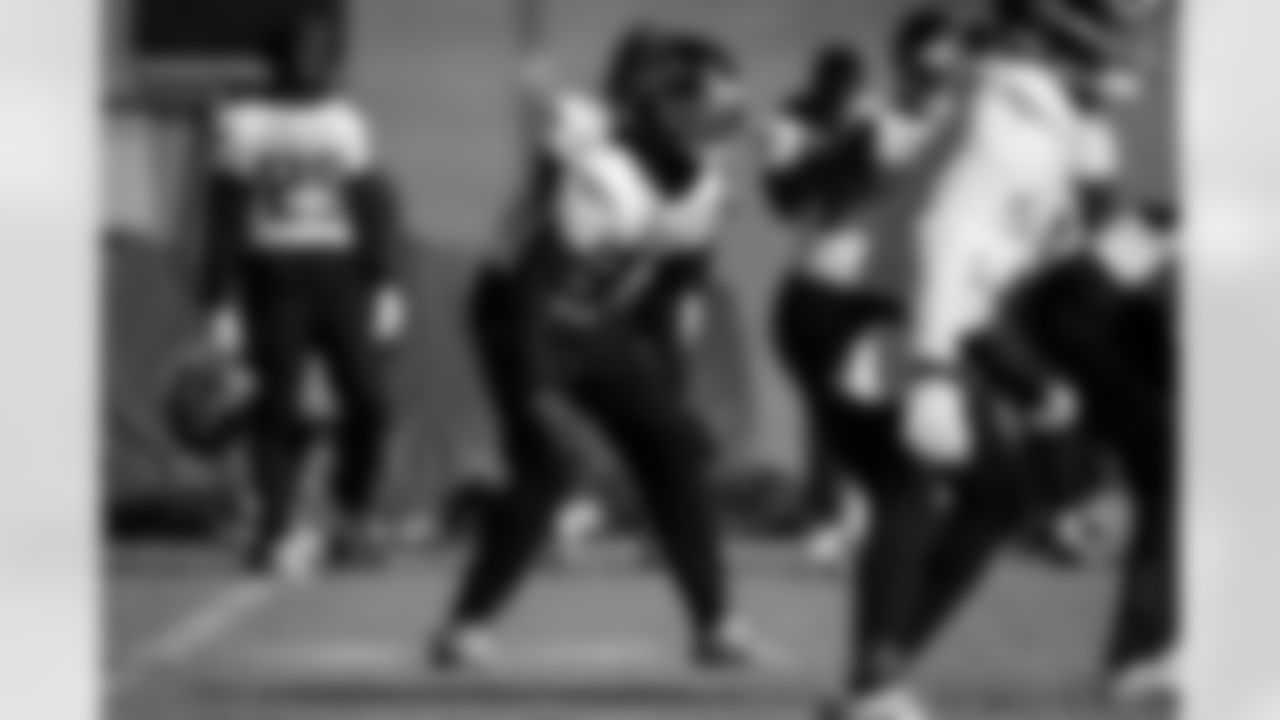 Atlanta Falcons cornerback Cobee Bryant #37 during practice at Atlanta Falcons Training Facility in Flowery Branch, Georgia, on Thursday, January 1, 2026. (Photo by Taylor McLaughlin/Atlanta Falcons)