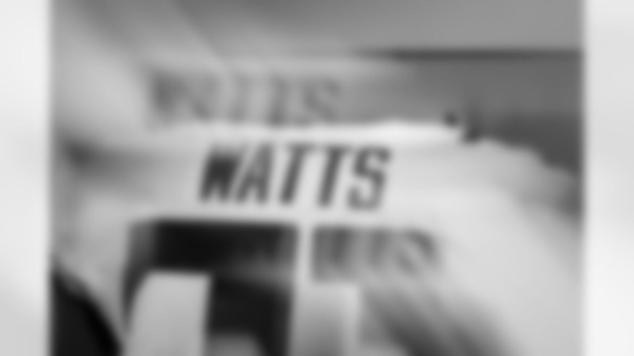 General view of equipment before the Week 12 Game against the New Orleans Saints at Caesars Superdome in New Orleans, Louisiana on Sunday, November 23, 2025. (Photo by Taylor McLaughlin/Atlanta Falcons)