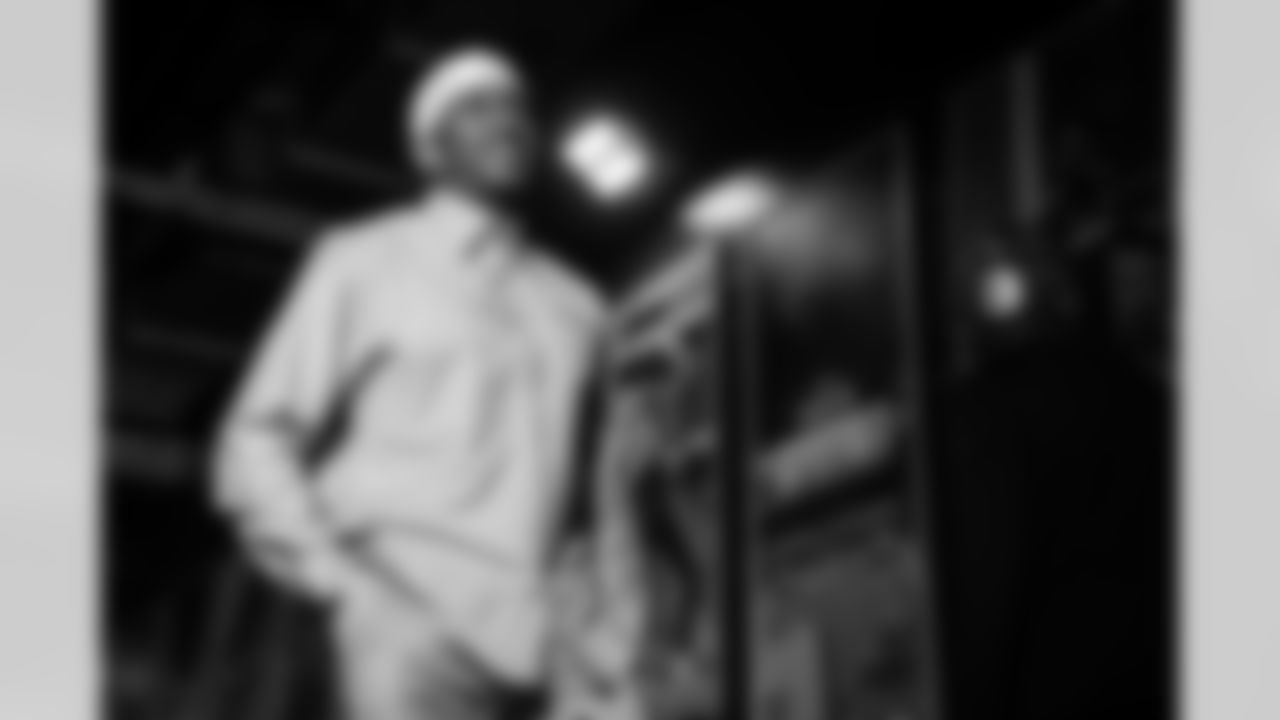 Atlanta Falcons quarterback Michael Penix Jr. #9 arrives before the Week 9 Game against the New England Patriots at Gillette Stadium in Foxborough, Massachusetts on Sunday, November 2, 2025. (Photo by Jay Bendlin/Atlanta Falcons)