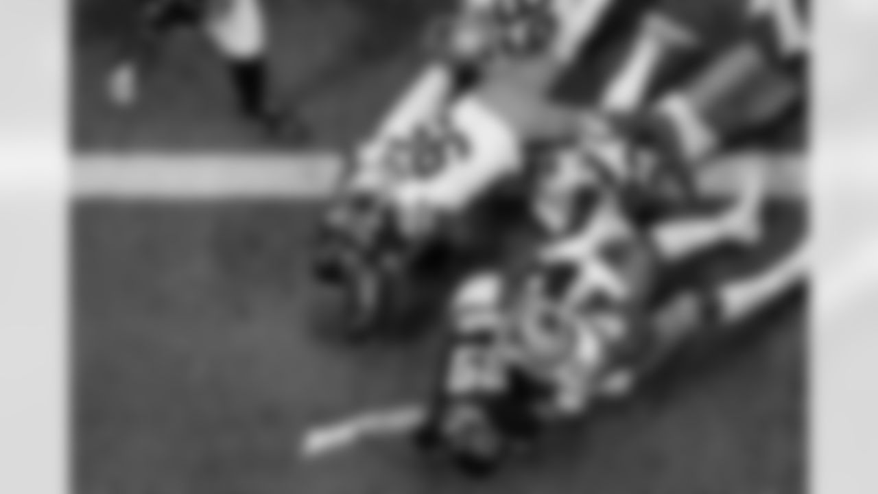 Atlanta Falcons running back Tyler Allgeier #25 scores a touchdown during the Week 11 Game against the Carolina Panthers at Mercedes-Benz Stadium in Atlanta, Georgia on Sunday, November 16, 2025. (Photo by Brandon Magnus/Atlanta Falcons)