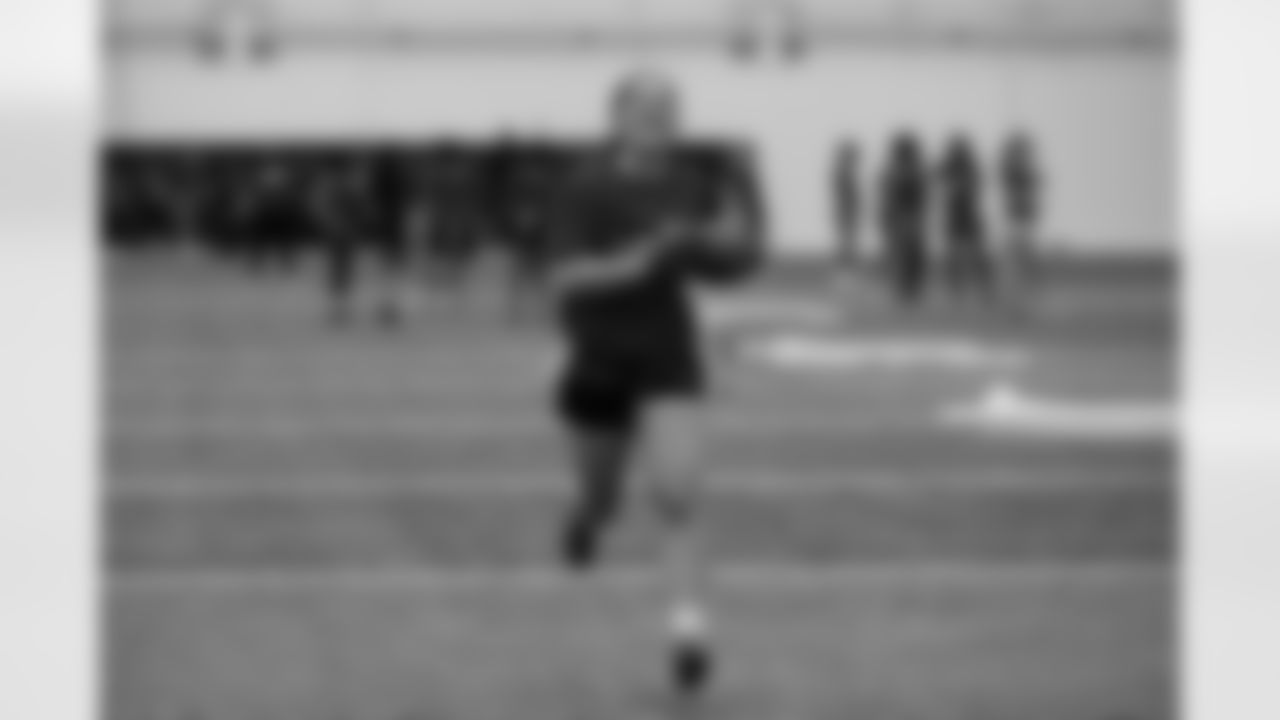 Scenes from the Atlanta Falcons Girls Flag Clinic at the Atlanta Falcons Training Facility in Flowery Branch, Ga. on Tuesday, February 17, 2026. (Photo by Kathryn Skeean/Atlanta Falcons)