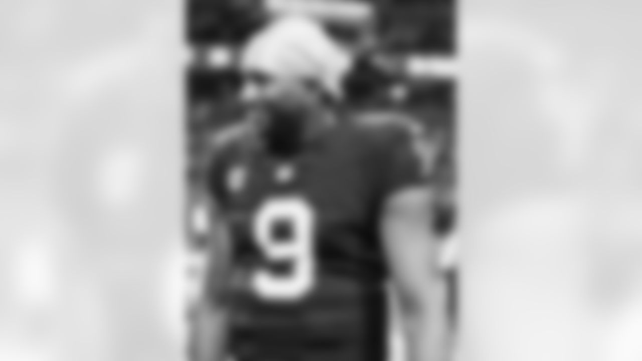 Atlanta Falcons quarterback Michael Penix Jr. #9 during the Week 6 Game against the Buffalo Bills at Mercedes-Benz Stadium in Atlanta, Ga. on Monday, October 13, 2025. (Photo by Brandon Magnus/Atlanta Falcons)