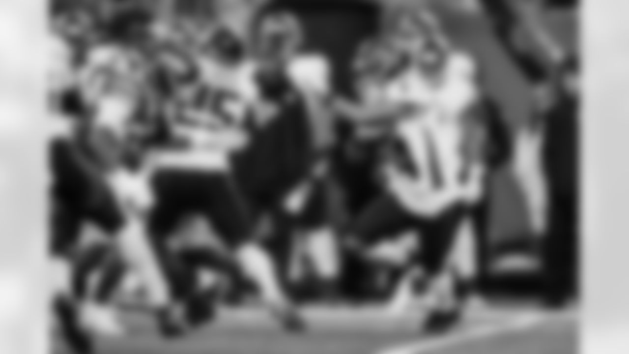 Atlanta Falcons wide receiver Jamal Agnew #14 returns a kick during the second half of the Week 13 Game against the New York Jets at Metlife Stadium in East Rutherford, New Jersey on Sunday, November 30, 2025. (Photo by Caean Couto/Atlanta Falcons)