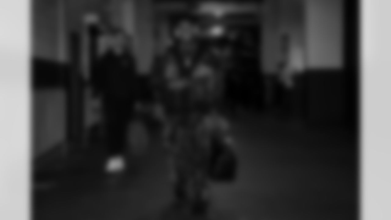 XXXXX arrives before the Week 12 Game against the New Orleans Saints at Caesars Superdome in New Orleans, Louisiana on Sunday, November 23, 2025. (Photo by Jay Bendlin/Atlanta Falcons)