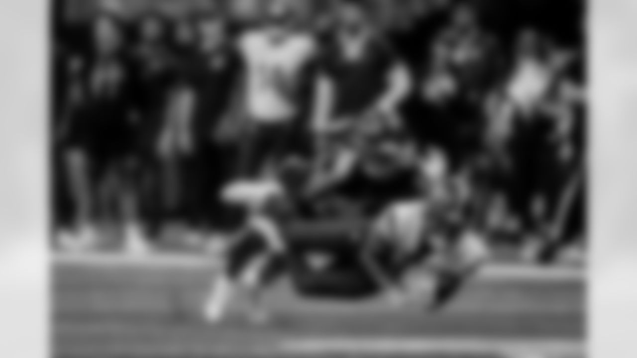 Atlanta Falcons cornerback Dee Alford #20 during the Week 4 Game against the Washington Commanders at Mercedes-Benz Stadium in Atlanta, Ga. on Sunday, September 28, 2025. (Photo by Taylor McLaughlin/Atlanta Falcons)