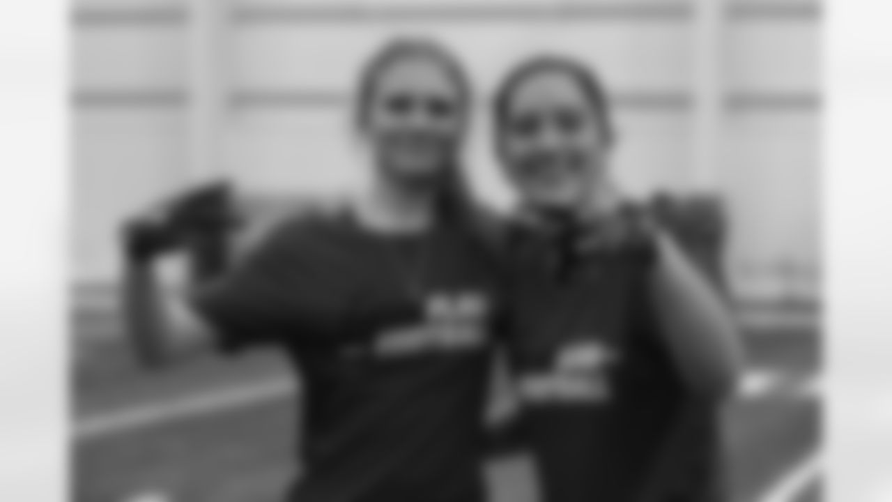 Scenes from the Atlanta Falcons Girls Flag Clinic at the Atlanta Falcons Training Facility in Flowery Branch, Ga. on Tuesday, February 17, 2026. (Photo by Kathryn Skeean/Atlanta Falcons)