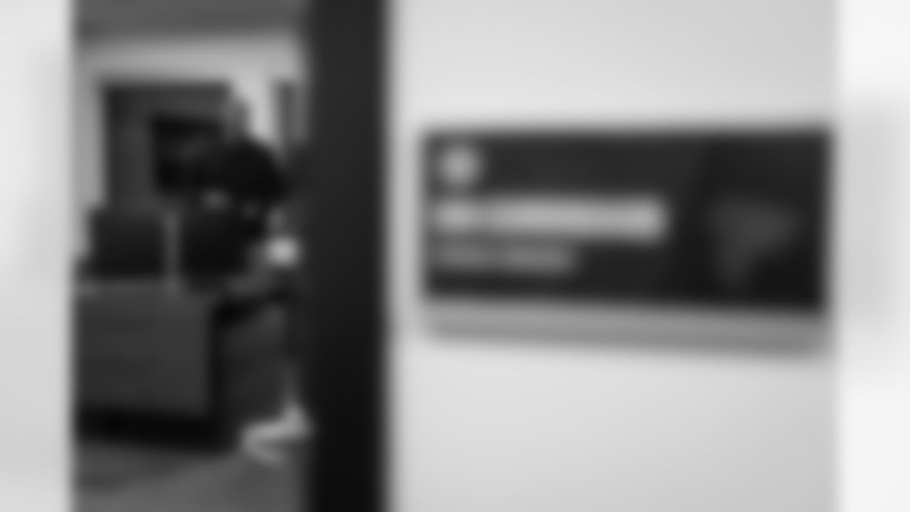 Atlanta Falcons General Manager Ian Cunningham arrives at the Atlanta Falcons Training Facility in Flowery Branch, Ga. on Monday, February 2, 2026. (Photo by Jay Bendlin/Atlanta Falcons)