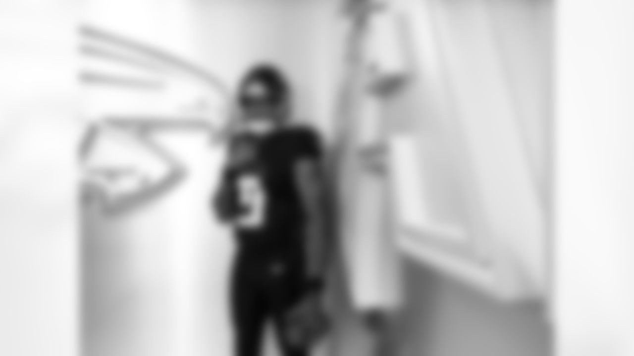 Atlanta Falcons quarterback Michael Penix Jr. #9 poses for a photo during 2025 Creative Days at the Atlanta Falcons Training Facility in Flowery Branch, Ga. On Monday, June 9, 2025. (Photo by Brandon Magnus/Atlanta Falcons)