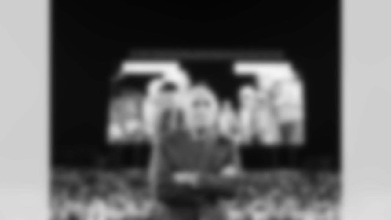 Atlanta Falcons owner Arthur Blank during the Week 15 Game against the Tampa Bay Buccaneers at Raymond James Stadium in Tampa, Florida on Thursday, December 11, 2025. (Photo by Brandon Magnus/Atlanta Falcons)