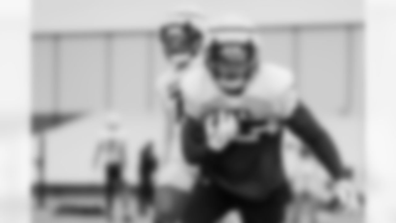 Atlanta Falcons running back Tyler Allgeier #25 during practice at Atlanta Falcons Training Facility in Flowery Branch, Georgia, on Thursday, November 20, 2025. (Photo by Jay Bendlin/Atlanta Falcons)