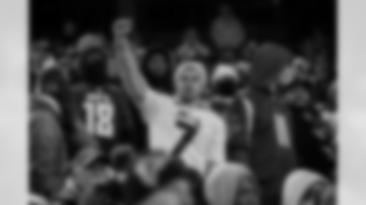 Fans during the Week 13 Game against the New York Jets at Metlife Stadium in East Rutherford, New Jersey on Sunday, November 30, 2025. (Photo by Taylor McLaughlin/Atlanta Falcons)