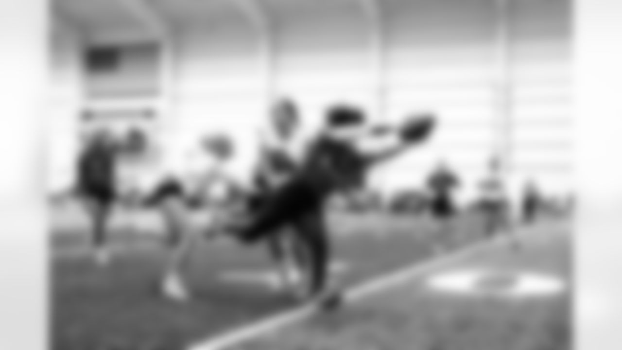 Scenes from the GACA Girls Flag Football All-Star Game at the Atlanta Falcons Training Facility in Flowery Branch, Ga. on Saturday, February 21, 2026. (Photo by Steven Burroughs/Atlanta Falcons)