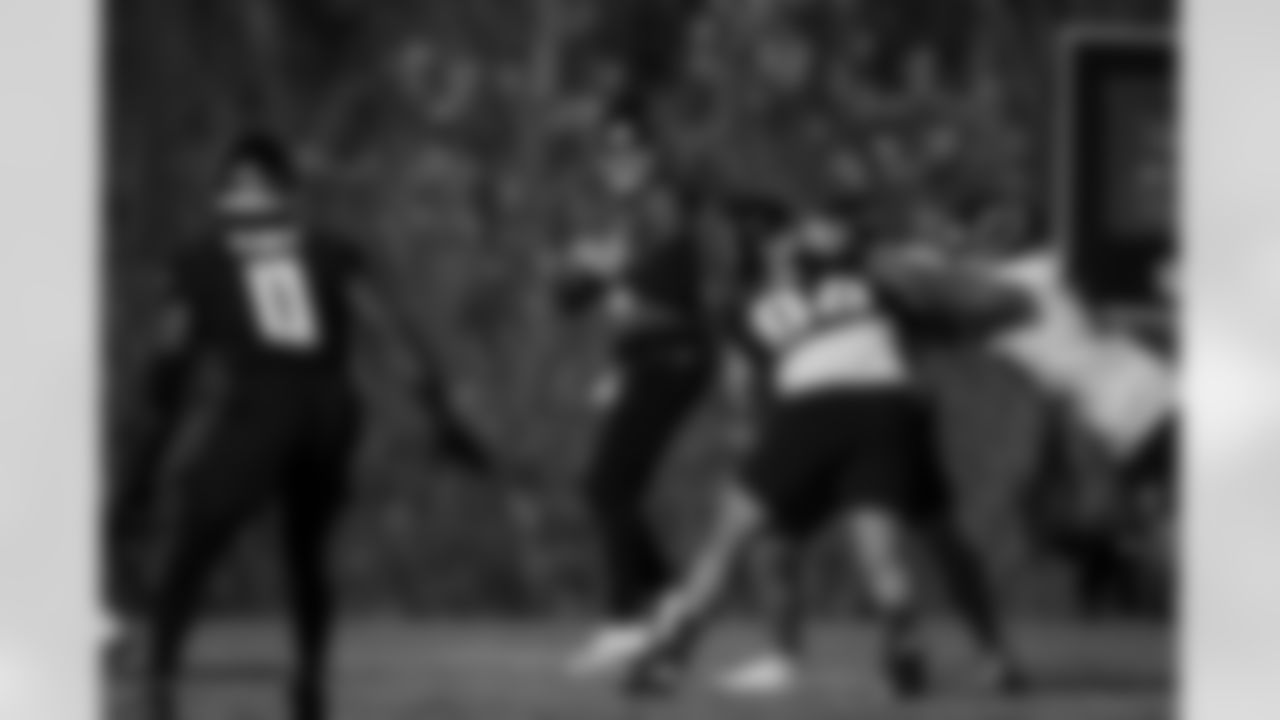 Atlanta Falcons quarterback Kirk Cousins #18 during practice at Atlanta Falcons Training Facility in Flowery Branch, Georgia, on Wednesday, November 26, 2025. (Photo by Taylor McLaughlin/Atlanta Falcons)