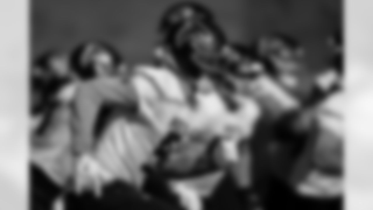 Atlanta Falcons wide receiver Drake London #5 during practice at Atlanta Falcons Training Facility in Flowery Branch, Georgia, on Wednesday, November 5, 2025. (Photo by Jay Bendlin/Atlanta Falcons)