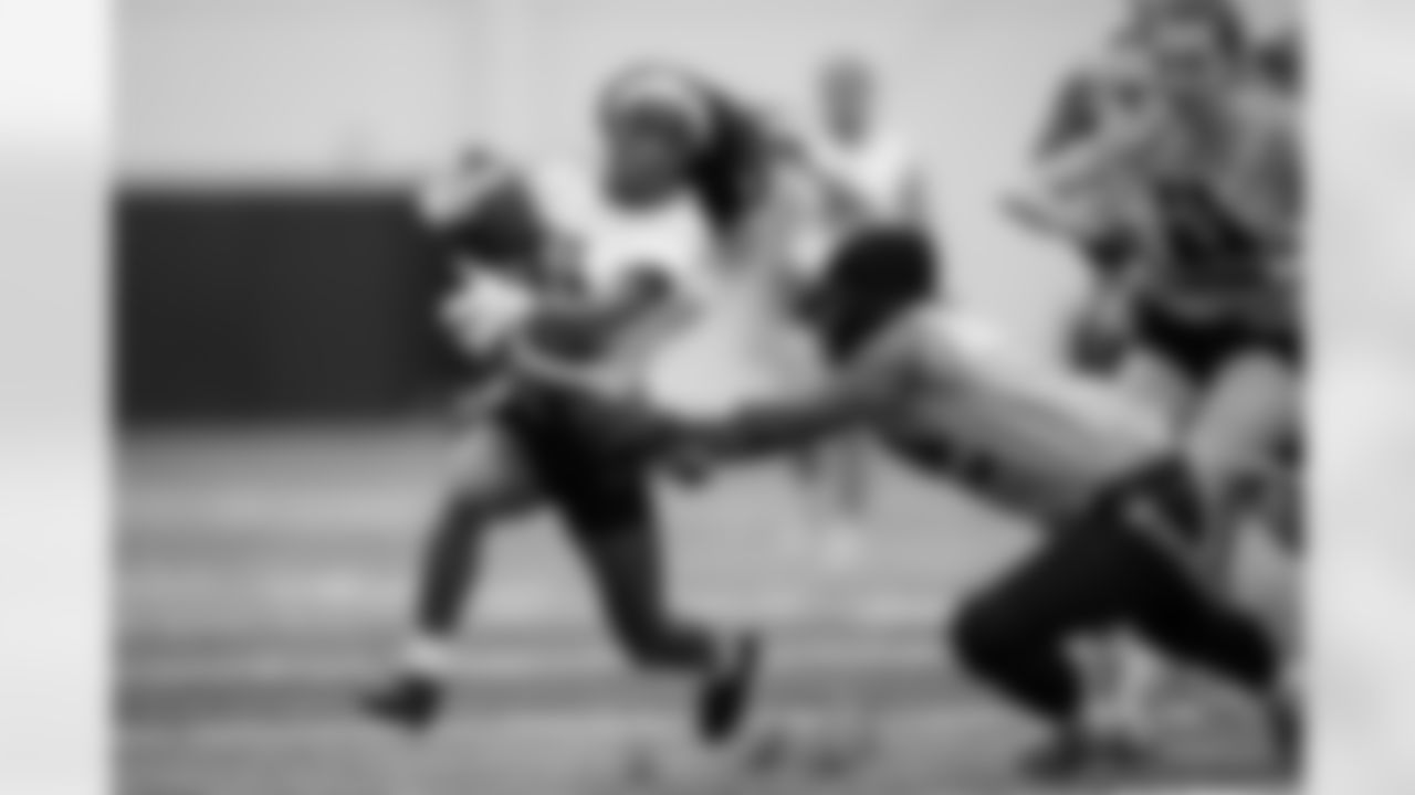Scenes from the GACA Girls Flag Football All-Star Game at the Atlanta Falcons Training Facility in Flowery Branch, Ga. on Saturday, February 21, 2026. (Photo by Jay Bendlin/Atlanta Falcons)