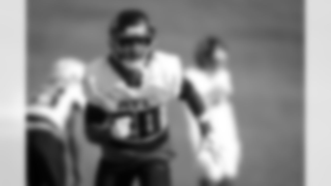 Atlanta Falcons cornerback Dee Alford #20 during practice at Atlanta Falcons Training Facility in Flowery Branch, Georgia, on Thursday, November 13, 2025. (Photo by Taylor McLaughlin/Atlanta Falcons)