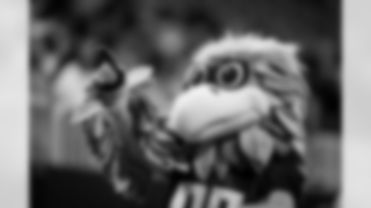 Freddie Falcon during the Preseason Game against the Tennessee Titans at Mercedes-Benz Stadium in Atlanta, Georgia on Friday, August 15, 2025. (Photo by Matthew Grimes/Atlanta Falcons)