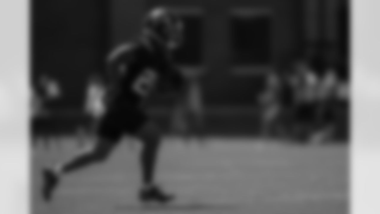 Atlanta Falcons running back Avery Williams #26 during practice at Atlanta Falcons Training Facility in Flowery Branch, Georgia, on Wednesday, September 4, 2024. (Photo by Jay Bendlin/Atlanta Falcons)