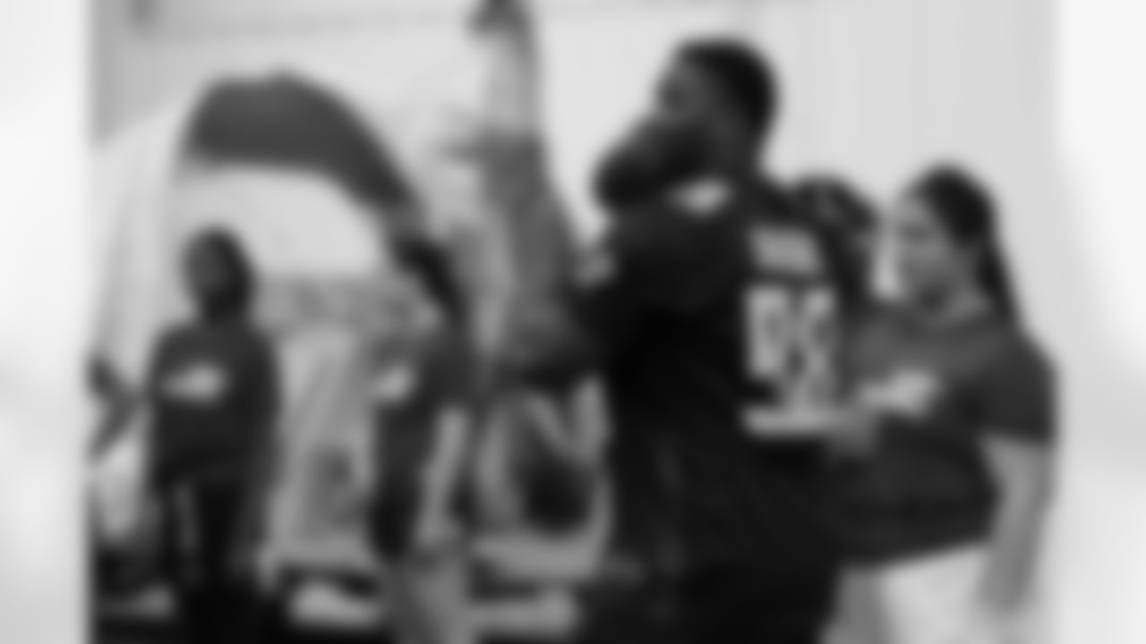 Scenes from the Atlanta Falcons Girls Flag Clinic at the Atlanta Falcons Training Facility in Flowery Branch, Ga. on Tuesday, February 17, 2026. (Photo by Kathryn Skeean/Atlanta Falcons)