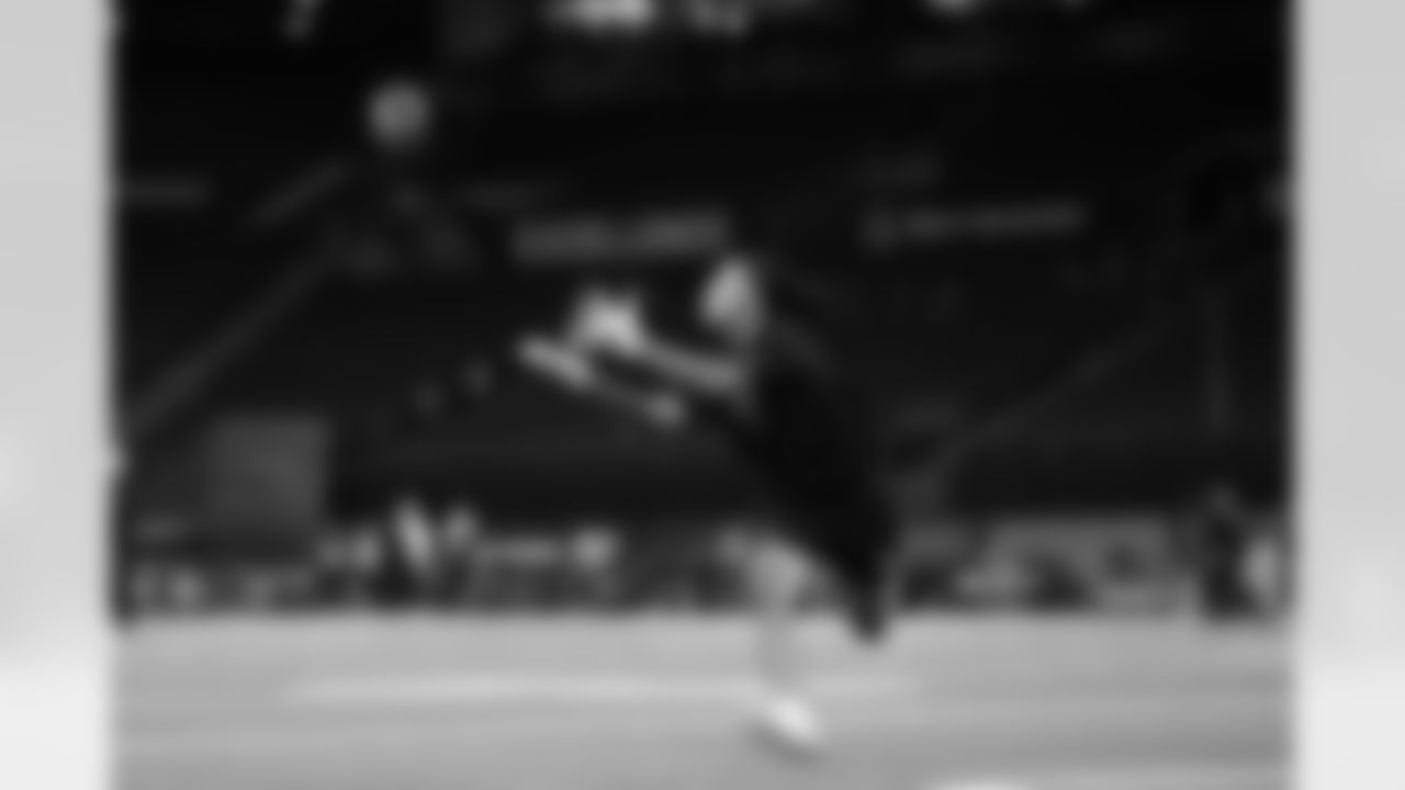 Southern California wide receiver Makai Lemon (29) participates in a drill during the 2026 NFL Scouting Combine on Saturday, February 28, 2026 in Indianapolis, Indiana. (Cooper Neill/NFL)