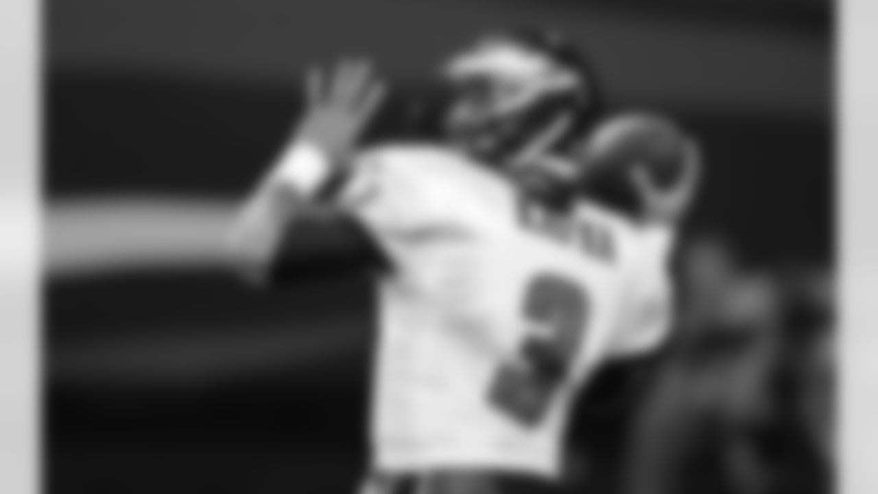 Philadelphia Eagles quarterback Mike Kafka (3) is pictured in the second half of an NFL football game against the Atlanta Falcons at the Georgia Dome in Atlanta on Sunday, Sept. 18, 2011. (AP Photo/Butch Dill)