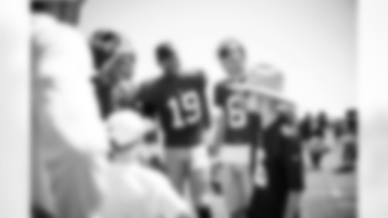 QB Russell Wilson (3), QB Jameis Winston (19) and QB Jaxson Dart (6)