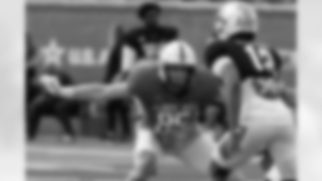 American team tight end Thomas Fidone II of Nebraska (85) runs through drills during practice for the Senior Bowl NCAA college football game, Thursday, Jan. 30, 2025, in Mobile, Ala. (AP Photo/Butch Dill)