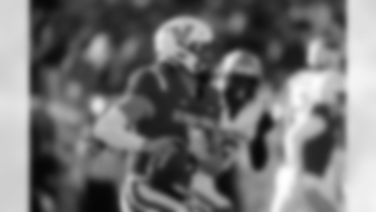 National Team quarterback Diego Pavia (2), of Vanderbilt, throws a pass during the second half of the Senior Bowl NCAA college football game Saturday, Jan. 31, 2026, in Mobile, Ala. (AP Photo/Butch Dill)