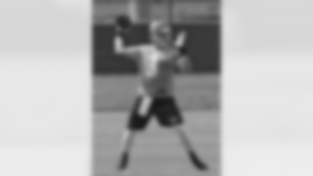 Tampa Bay Buccaneers quarterback Mike Kafka during an NFL football organized team activity Tuesday, May 27, 2014, in Tampa, Fla. (AP Photo/Chris O'Meara)