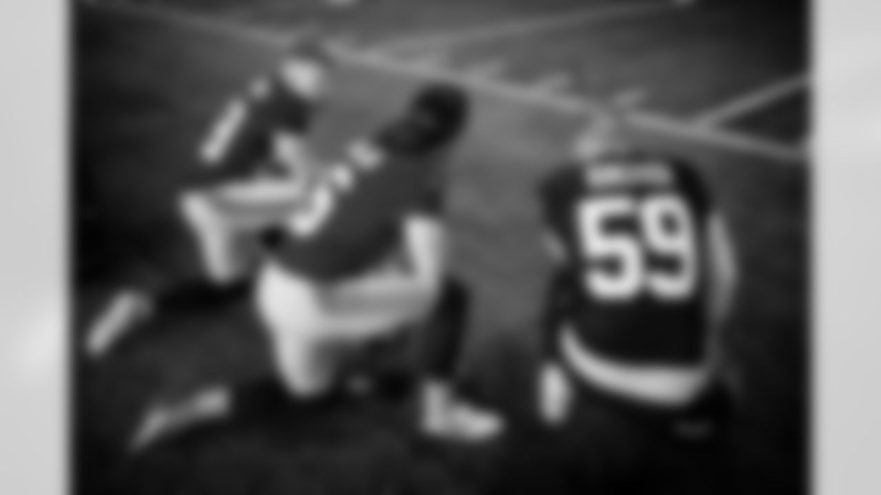 K Jude McAtamney (99), P Jamie Gillan (6) and LS Casey Kreiter (59)