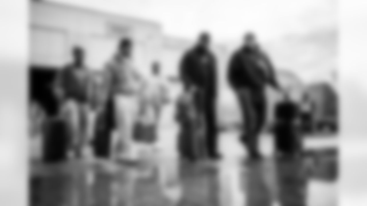 CB Nic Jones (31), CB Dru Phillips (22), T Andrew Thomas (78), G Aaron Stinnie (64)