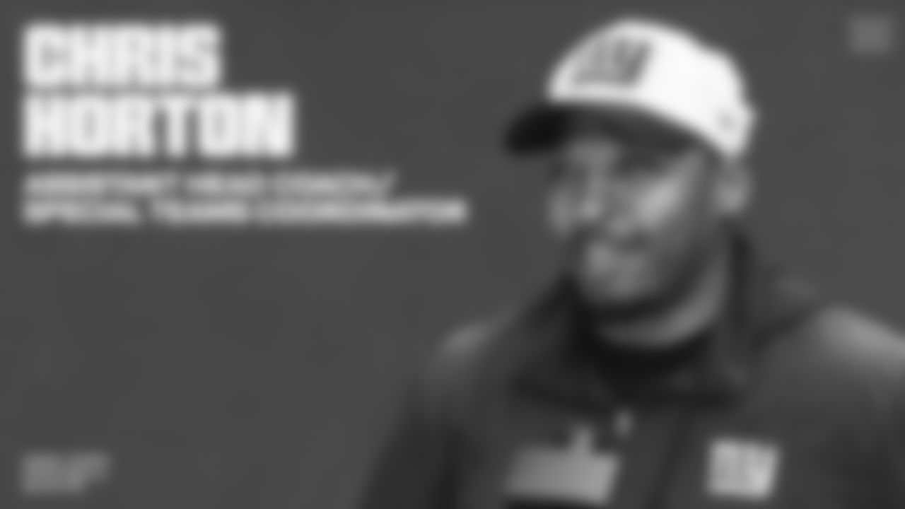 Chris Horton – Assistant Head Coach/Special Teams Coordinator