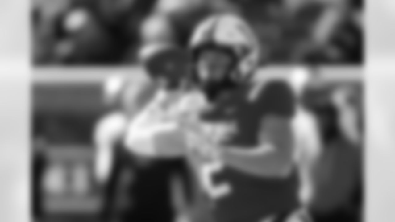 National Team quarterback Diego Pavia (2) of Vanderbilt, throws a pass during the first half of the Senior Bowl NCAA college football game Saturday, Jan. 31, 2026, in Mobile, Ala. (AP Photo/Butch Dill)