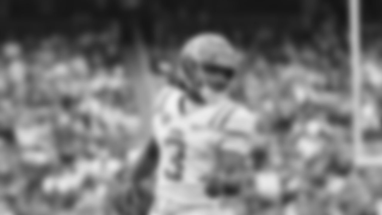 Mississippi wide receiver Antwane Wells Jr. (3) against Arkansas during an NCAA college football game Saturday, Nov. 2, 2024, in Fayetteville, Ark. (AP Photo/Michael Woods)