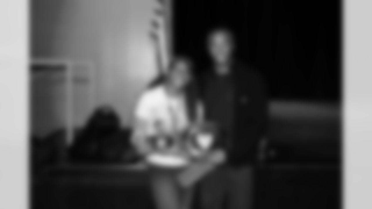 MLK Financial Literacy Event, New York Giants linebacker Bobby Okereke (58)