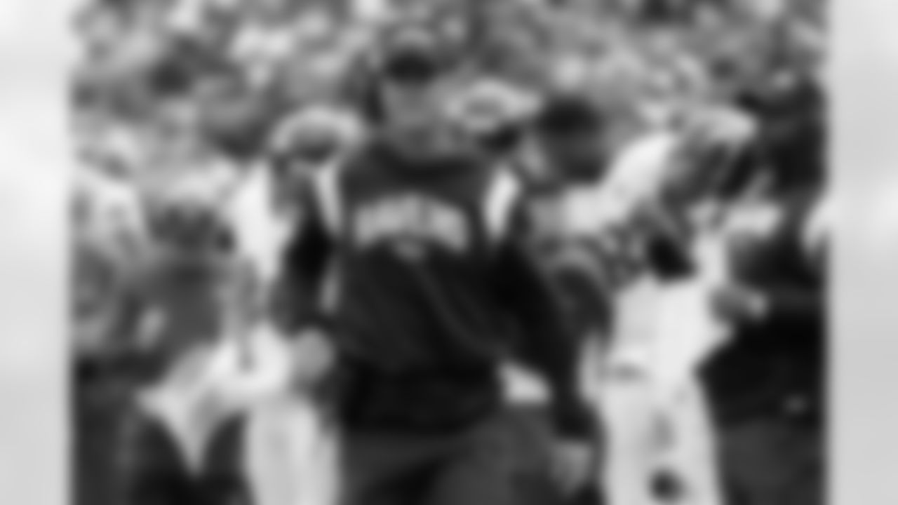 Baltimore Ravens head coach John Harbaugh during the first half of an NFL football game against the New York Giants Sunday, Oct. 16, 2022, in East Rutherford, N.J. (AP Photo/John Minchillo)