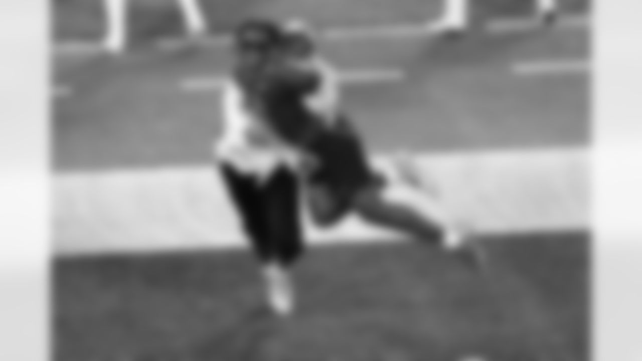 The NFC's Malik Nabers (1), of the New York Giants, breaks up a pass in the end zone intended for the AFC's Ja'Marr Chase, rear, of the Cincinnati Bengals, during the NFL Pro Bowl Games, Sunday, Feb. 2, 2025, in Orlando, Fla. (Phelan M. Ebenhack/AP Images for NFL)