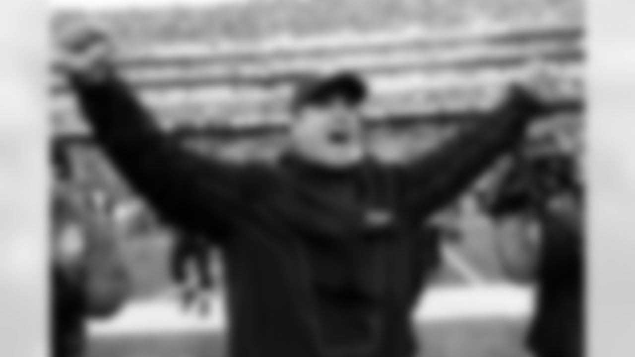 Baltimore Ravens head coach John Harbaugh reacts after the NFL football game against the New Orleans Saints in Baltimore, Sunday, Dec. 19, 2010. The Ravens defeated the Saints 30-24. (AP Photo/Nick Wass)