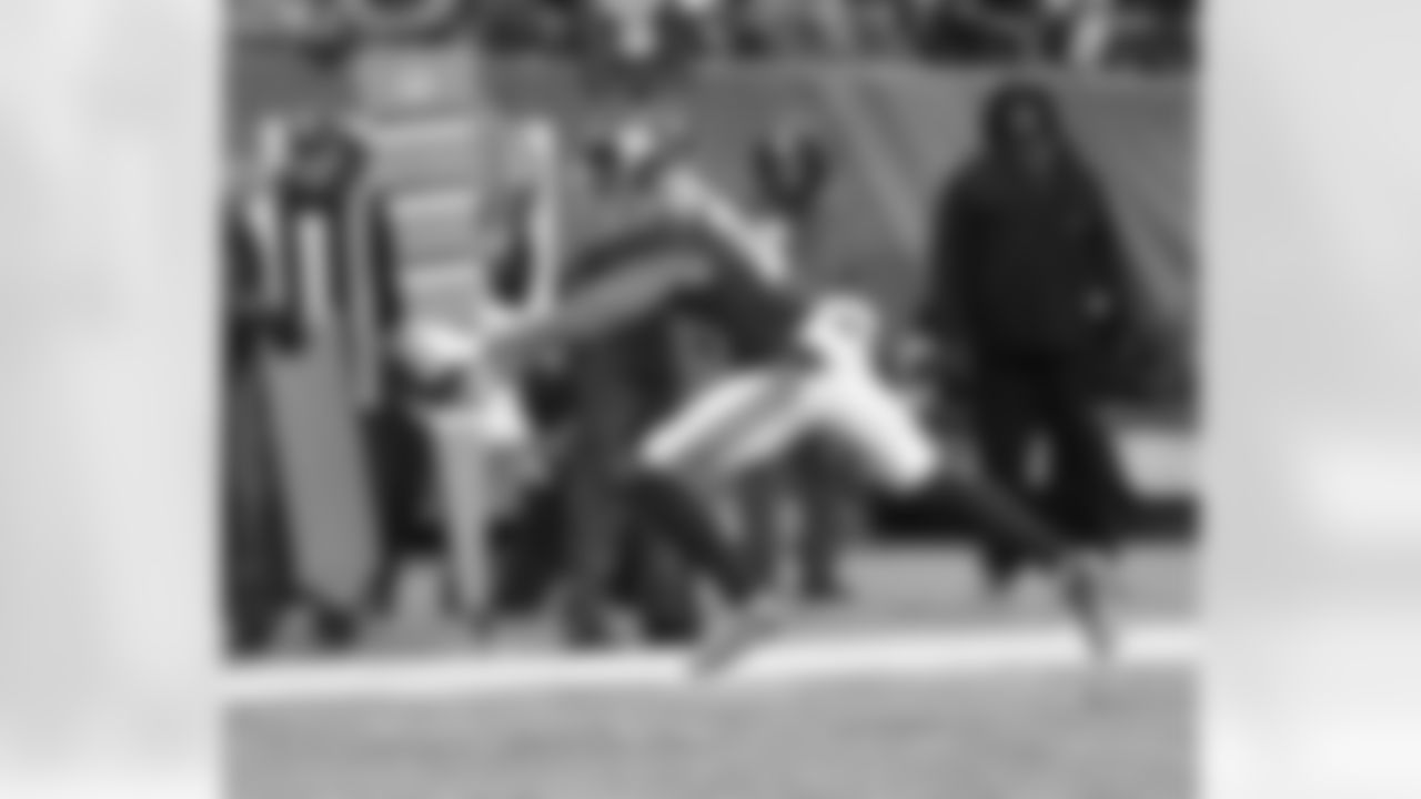 New York Giants wide receiver Odell Beckham (13) reaches for the end zone during a week 15 NFL football game against the Detroit Lions on December 18, 2016 in East Rutherford, NJ. (Evan Pinkus via AP)